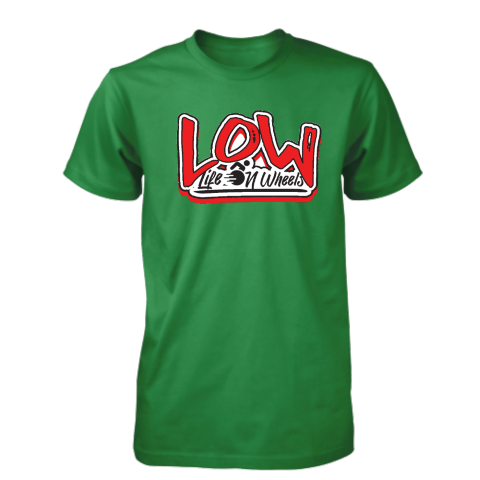 Life On Wheels Logo Tee